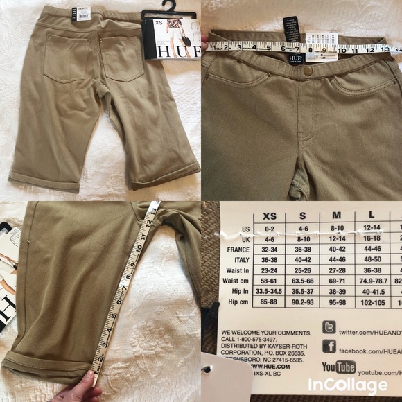 Hue original jeans boyfriend shirts xs - Picture 3 of 8